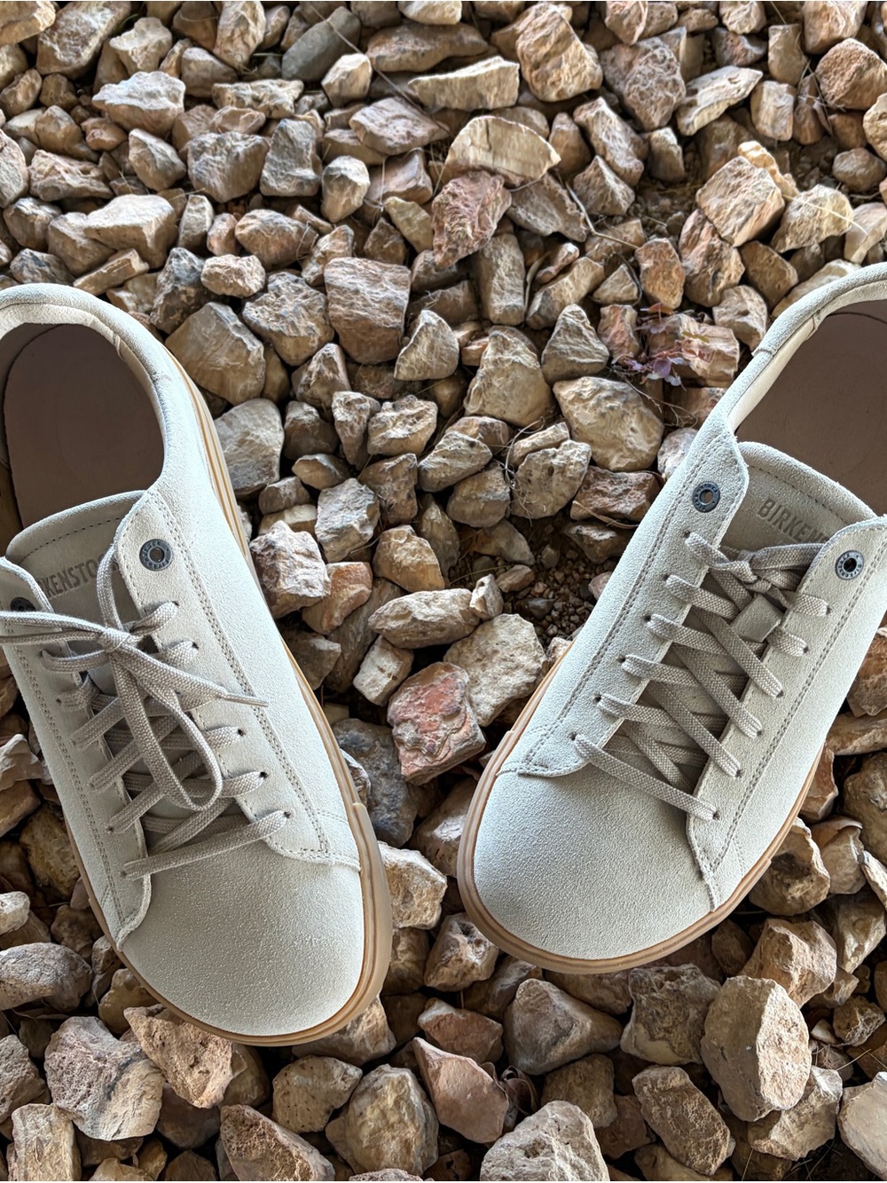 Birkenstock Light Sand Suede Low-Top Sneaker NIB size 42/11 women’s